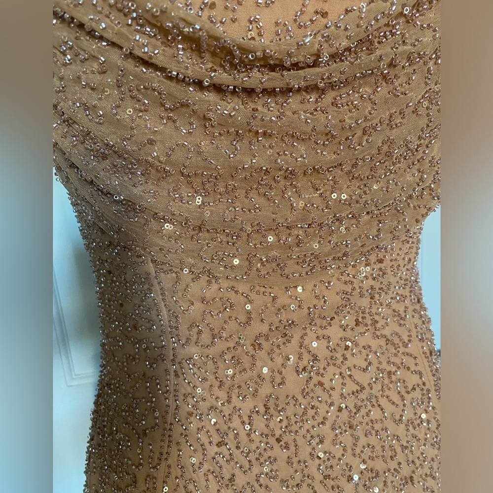 NWT EVENING DRESS STAR OF THE SHOW EMBELLISHED AKIRA MAXI DRESS size XL - Picture 2 of 16